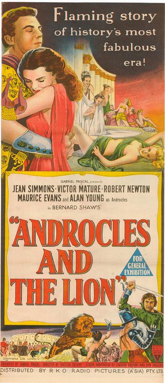 Imagem do Poster do filme 'Andrócles e o Leão (Androcles and the Lion)'