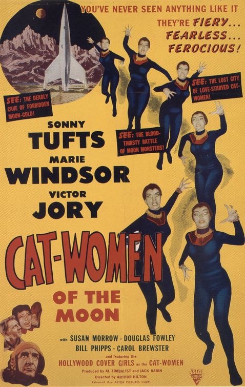 Imagem do Poster do filme 'Cat-Women of the Moon'