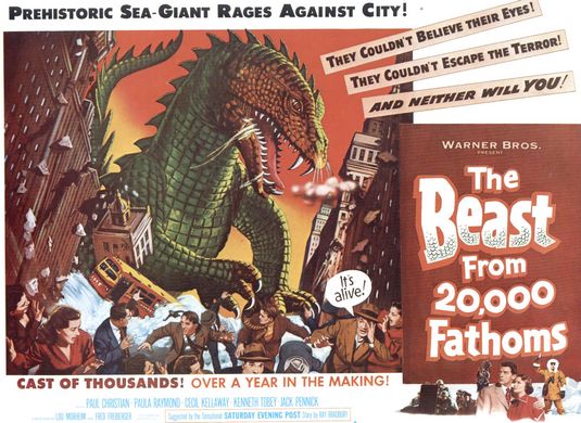 Imagem do Poster do filme 'The Beast from 20,000 Fathoms'
