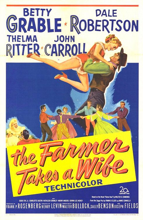 Imagem do Poster do filme 'A Vida É uma Canção (The Farmer Takes a Wife)'