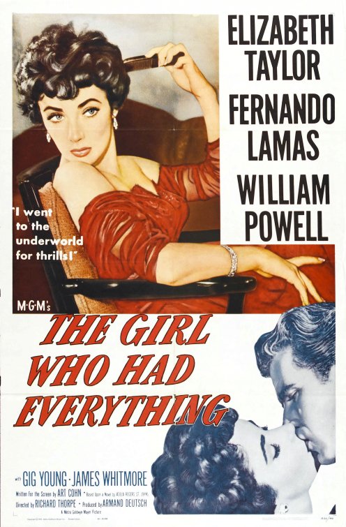 Imagem do Poster do filme 'A Jovem que Tinha Tudo (The Girl Who Had Everything)'
