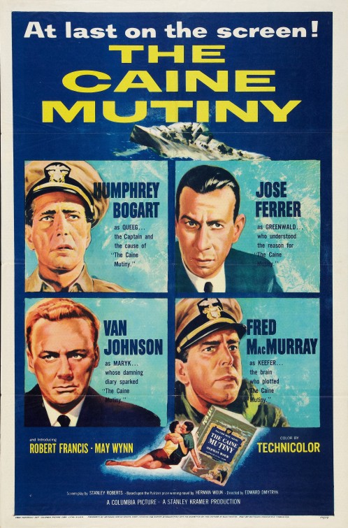 Imagem do Poster do filme 'A Nave da Revolta (The Caine Mutiny)'