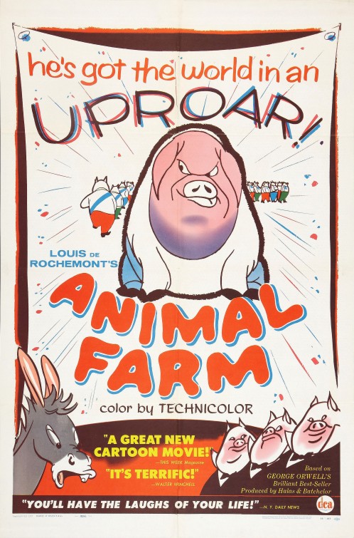 Imagem do Poster do filme 'A Revolução dos Bichos (Animal Farm)'