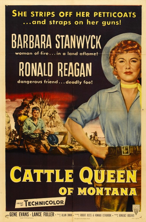 Imagem do Poster do filme 'Montana, Terra do Ódio (Cattle Queen of Montana)'