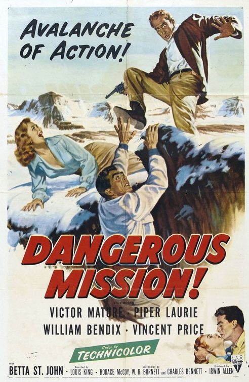 Imagem do Poster do filme 'Missão Perigosa (Dangerous Mission!)'