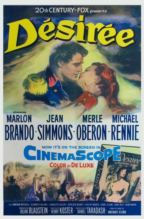 Imagem do Poster do filme 'Désirée, o Amor de Napoleão (Desirée)'