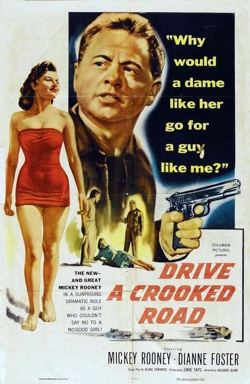 Imagem do Poster do filme 'Os Valentões (Drive a Crooked Road)'