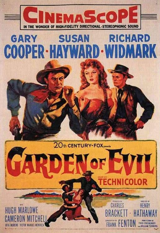 Imagem do Poster do filme 'Jardim do Pecado (Garden of Evil)'