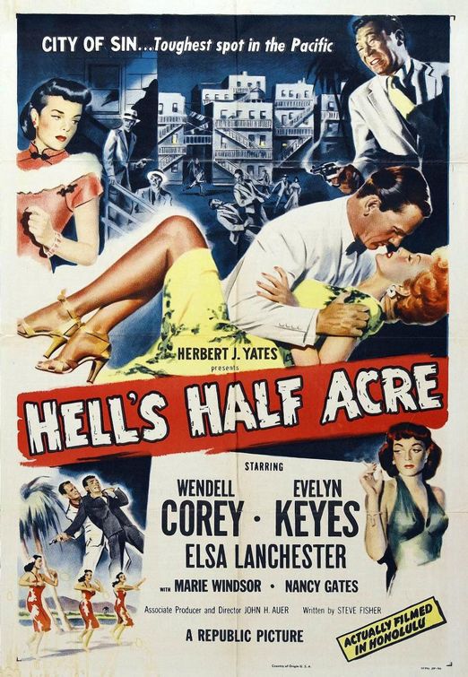 Imagem do Poster do filme 'Um Pedaço de Inferno (Hell's Half Acre)'