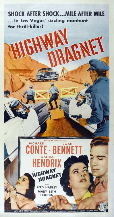Imagem do Poster do filme 'Consciência Culpada (Highway Dragnet)'