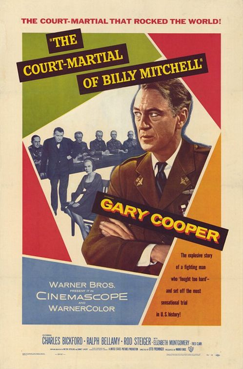 Imagem do Poster do filme 'A Corte Marcial de Billy Mitchell (The Court-Martial of Billy Mitchell)'