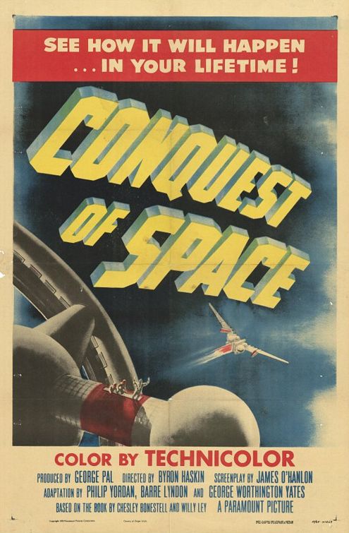 Imagem do Poster do filme 'A Conquista do Espaço (Conquest of Space)'