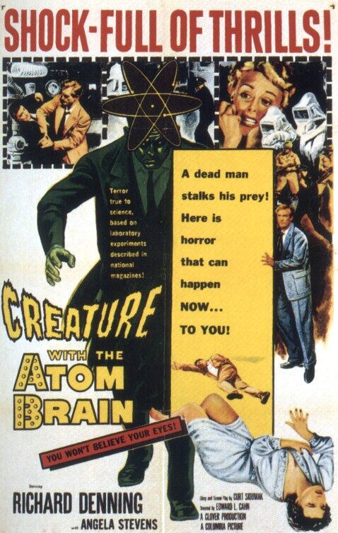 Imagem do Poster do filme 'O Cadáver Atômico (Creature with the Atom Brain)'