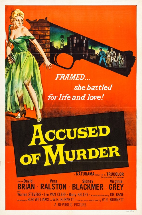Imagem do Poster do filme 'Accused of Murder'