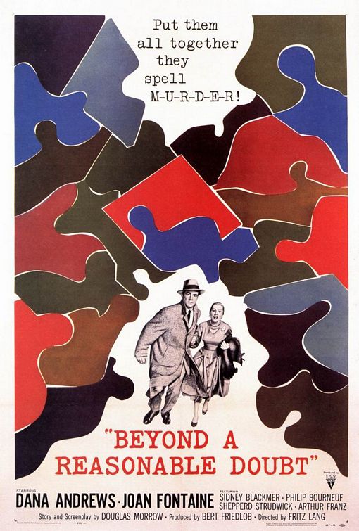 Imagem do Poster do filme 'Beyond a Reasonable Doubt'