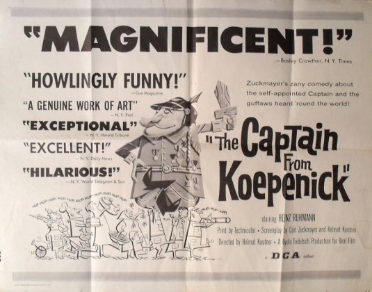 Imagem do Poster do filme 'O Cabo de Koepenick (The Captain from Koepenick)'