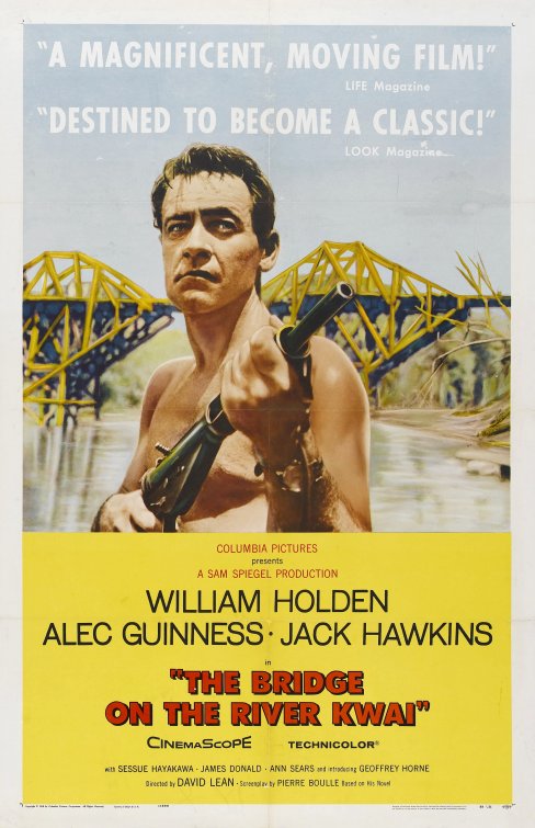Imagem do Poster do filme 'A Ponte do Rio Kwai (The Bridge on the River Kwai)'