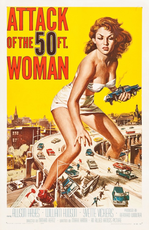 Imagem do Poster do filme 'Attack of the 50 Foot Woman'