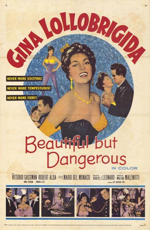 Imagem do Poster do filme 'Beautiful But Dangerous'