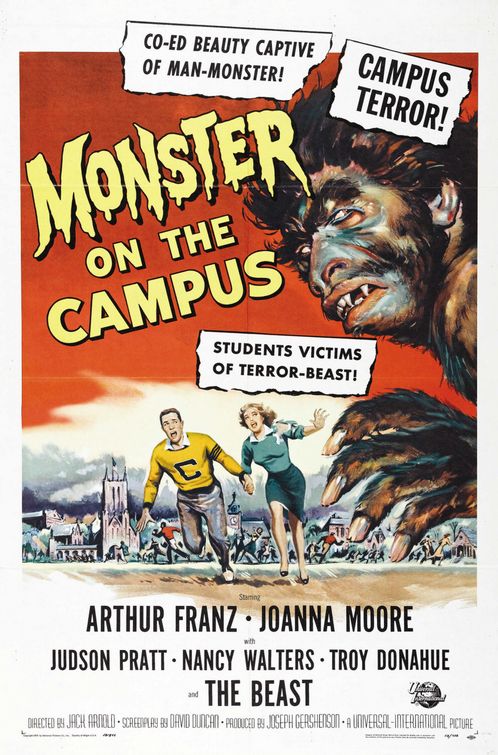 Imagem do Poster do filme 'O Monstro Sanguinário (Monster on the Campus)'