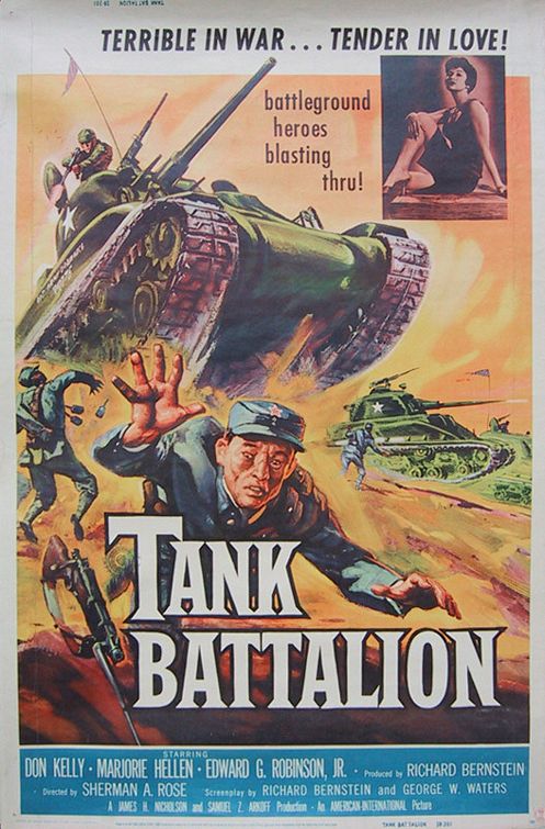 Imagem do Poster do filme 'Tank Battalion'