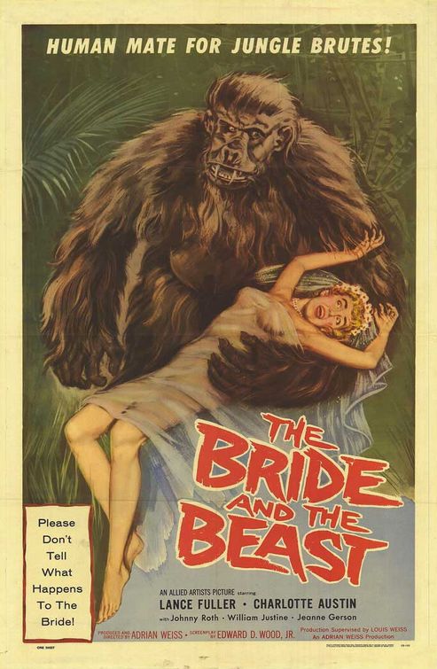 Imagem do Poster do filme 'A Noiva e a Besta (The Bride and the Beast)'
