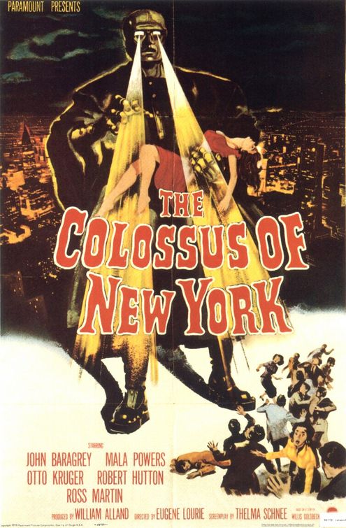 Imagem do Poster do filme 'O Monstro de New York (The Colossus of New York)'