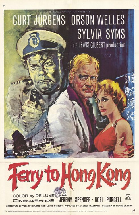 Imagem do Poster do filme 'O Proscrito de Hong Kong (Ferry to Hong Kong)'