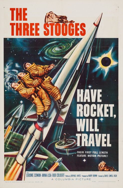 Imagem do Poster do filme 'O Foguete Errante (Have Rocket, Will Travel)'