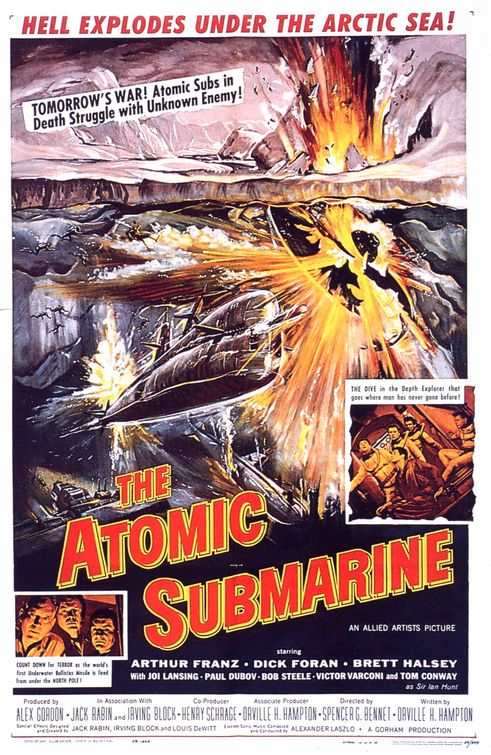 Imagem do Poster do filme 'The Atomic Submarine'