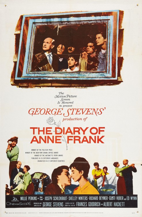 Imagem do Poster do filme 'O Diário de Anne Frank (The Diary of Anne Frank)'