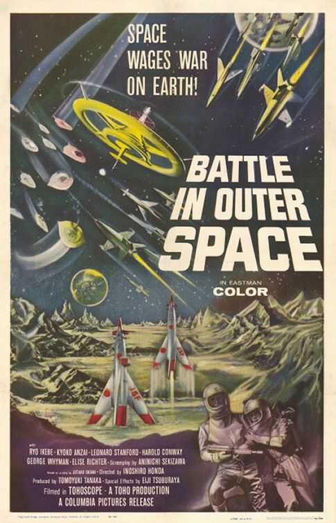 Imagem do Poster do filme 'Battle in Outer Space'