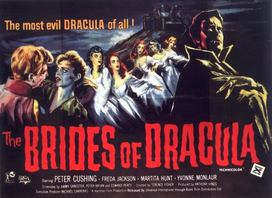 Imagem do Poster do filme 'The Brides of Dracula'