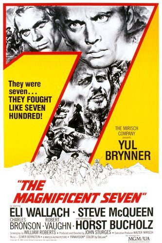 Imagem do Poster do filme 'Sete Homens e um Destino (The Magnificent Seven)'