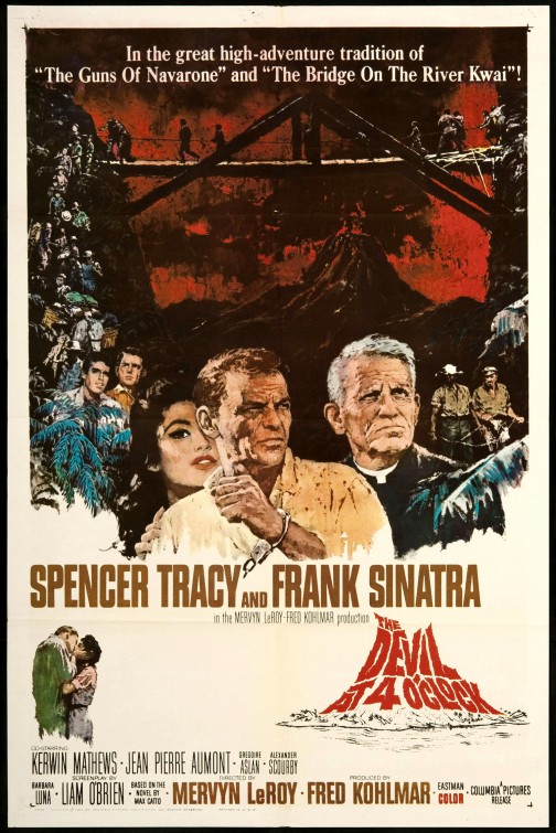 Imagem do Poster do filme 'A Hora do Diabo (The Devil at 4 O'Clock)'