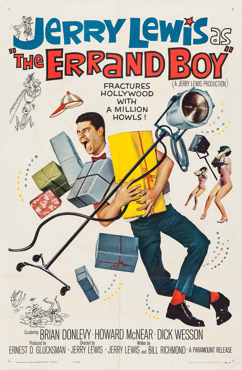 Imagem do Poster do filme 'Mocinho Encrenqueiro (The Errand Boy)'