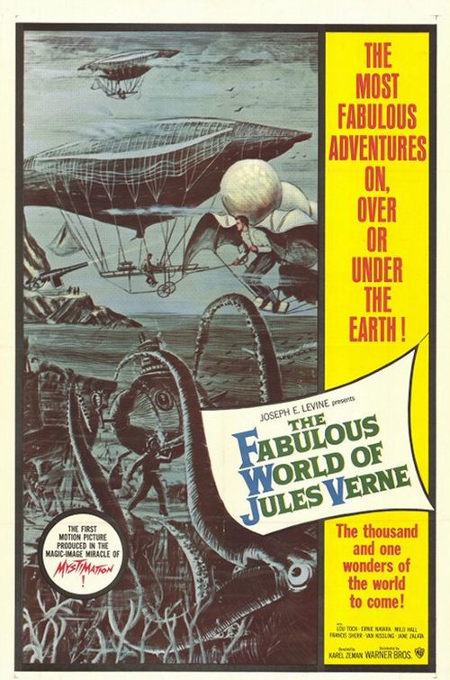 Imagem do Poster do filme 'The Fabulous World of Jules Verne'