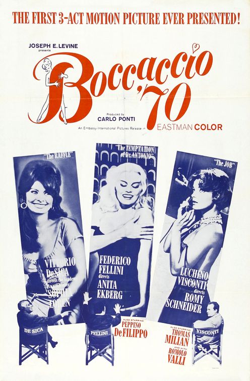 Imagem do Poster do filme 'Boccaccio 70 (Boccaccio '70)'