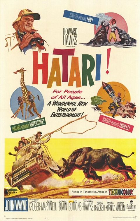 Imagem do Poster do filme 'Hatari! (Hatari!)'