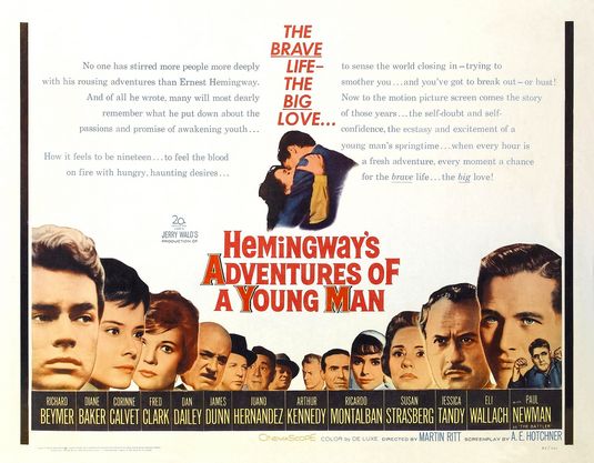Imagem do Poster do filme 'As Aventuras de um Jovem (Hemingway's Adventures of a Young Man)'