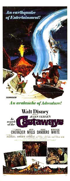 Imagem do Poster do filme 'As Grandes Aventuras do Capitão Grant (In Search of the Castaways)'
