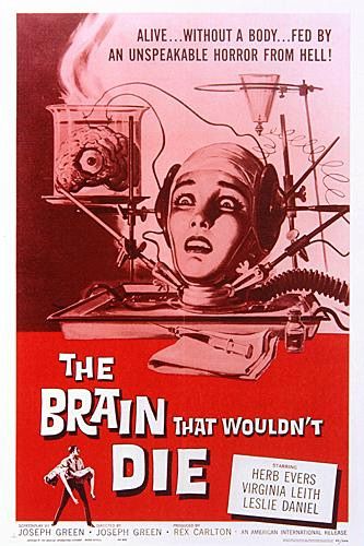Imagem do Poster do filme 'The Brain That Wouldn't Die'
