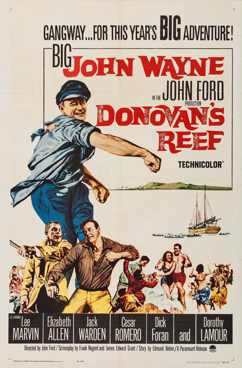 Imagem do Poster do filme 'O Aventureiro do Pacífico (Donovan's Reef)'