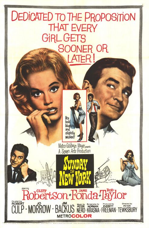 Imagem do Poster do filme 'Um Domingo em Nova York (Sunday in New York)'