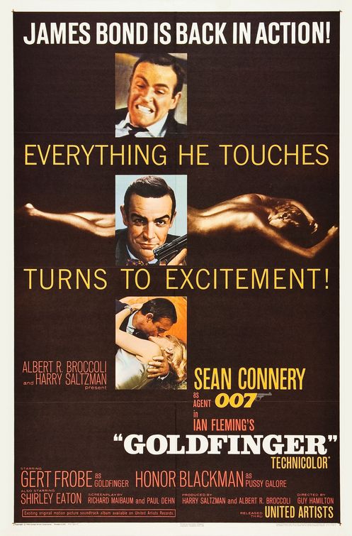 Imagem do Poster do filme '007 Contra Goldfinger (Goldfinger)'