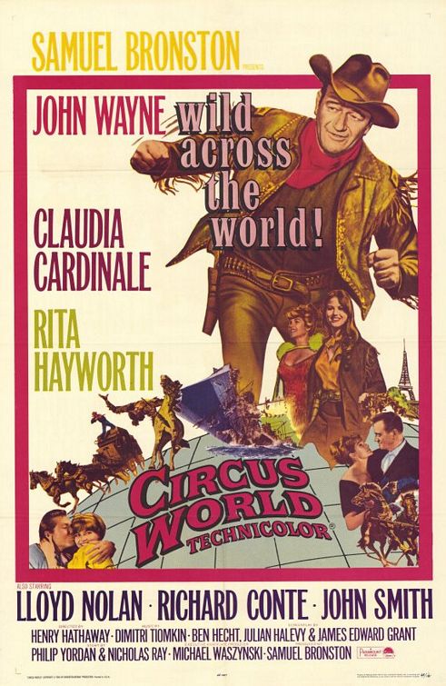 Imagem do Poster do filme 'Circus World'