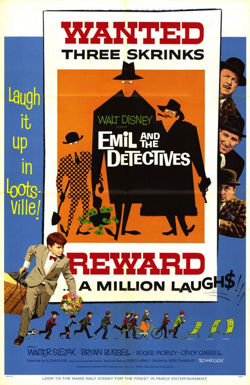 Imagem do Poster do filme 'Em Busca da Aventura (Emil and the Detectives)'