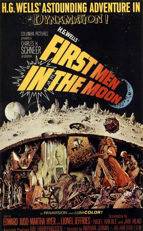 Imagem do Poster do filme 'Os Primeiros Homens na Lua (First Men in the Moon)'