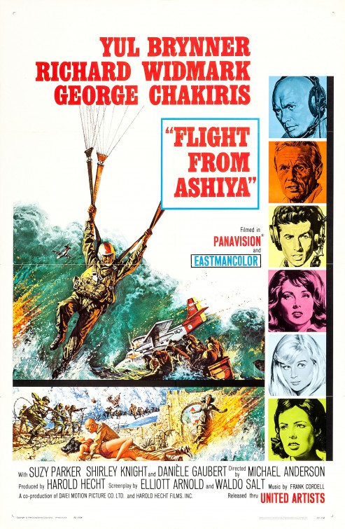 Imagem do Poster do filme 'Sacrifício Sem Glória (Flight from Ashiya)'