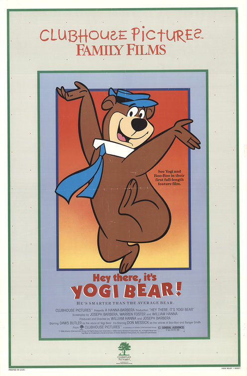 Hey There, It's Yogi Bear